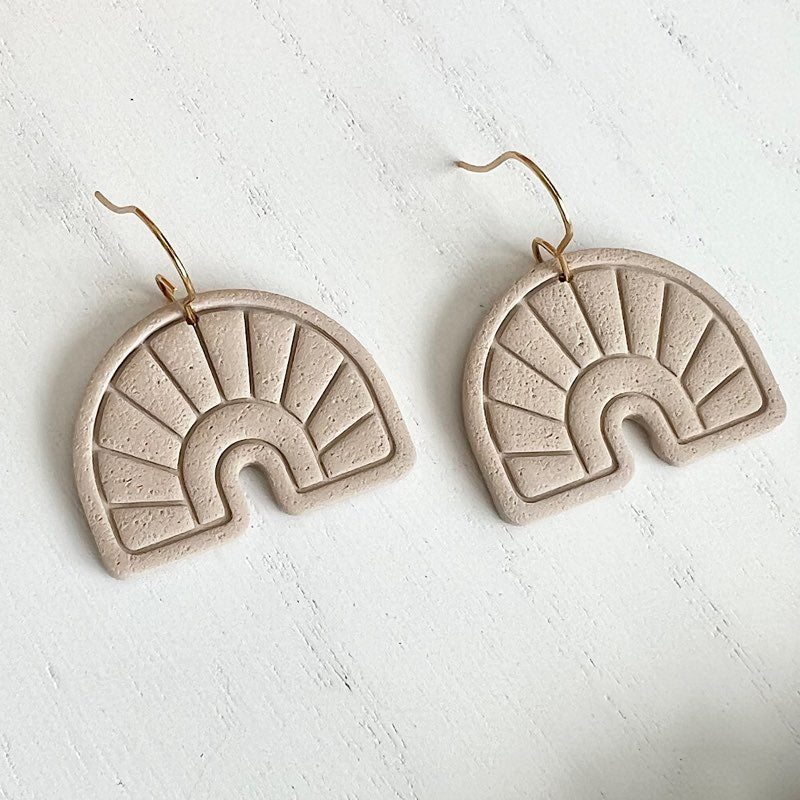 Ray of SUNSHINE earrings: DONATE TO INCLUSIVE PLAYGROUND